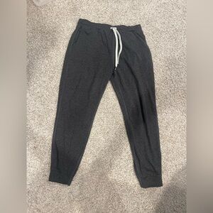 Vuori Performance Heather Black Jogger Pants